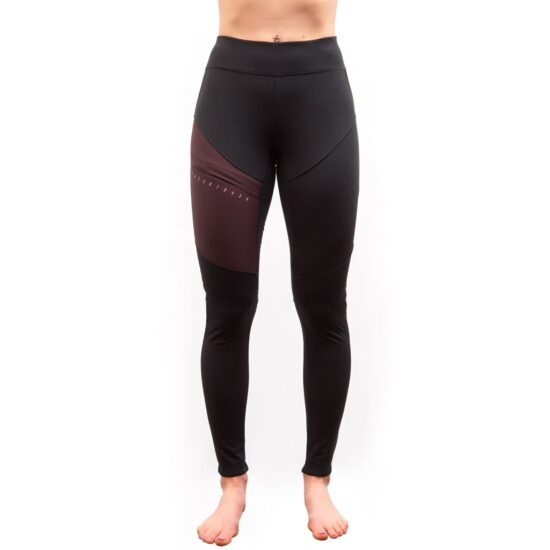 Fresh Trash WOMEN'S CROSS POINT PANTS TRUE BLACK/PORT RED Velikost: S - Obrázek 2