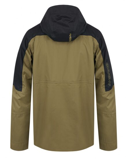 Husky Pánská hardshell bunda Nickin M khaki/black Velikost: XL - Obrázek 2