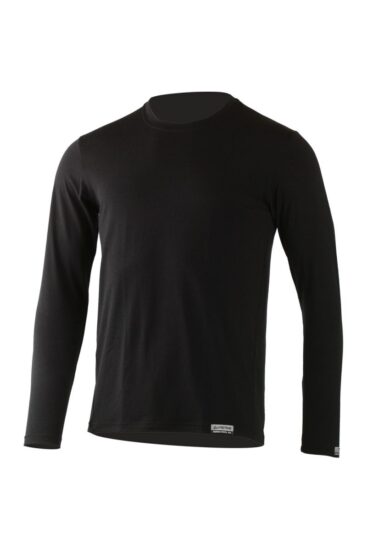 Lasting ALAN 9090 černé pánské merino triko Velikost: XL 8596445004595