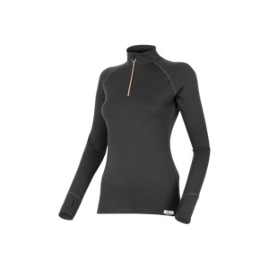 Lasting LAURA C900 černá dámská merino mikina Velikost: S