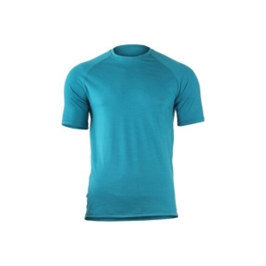 Lasting QUIDO 5858 modré pánské merino triko Velikost: L