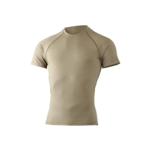 Lasting QUIDO 7373 hnědá pánské merino triko Velikost: S