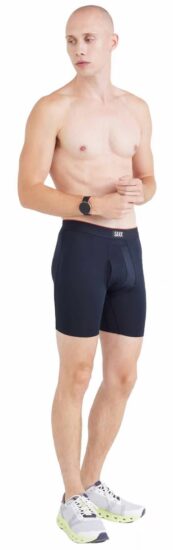 Saxx MULTI-SPORT MESH BOXER BRIEF FLY 3PK wavelength/navy/black Velikost: XL - Obrázek 2