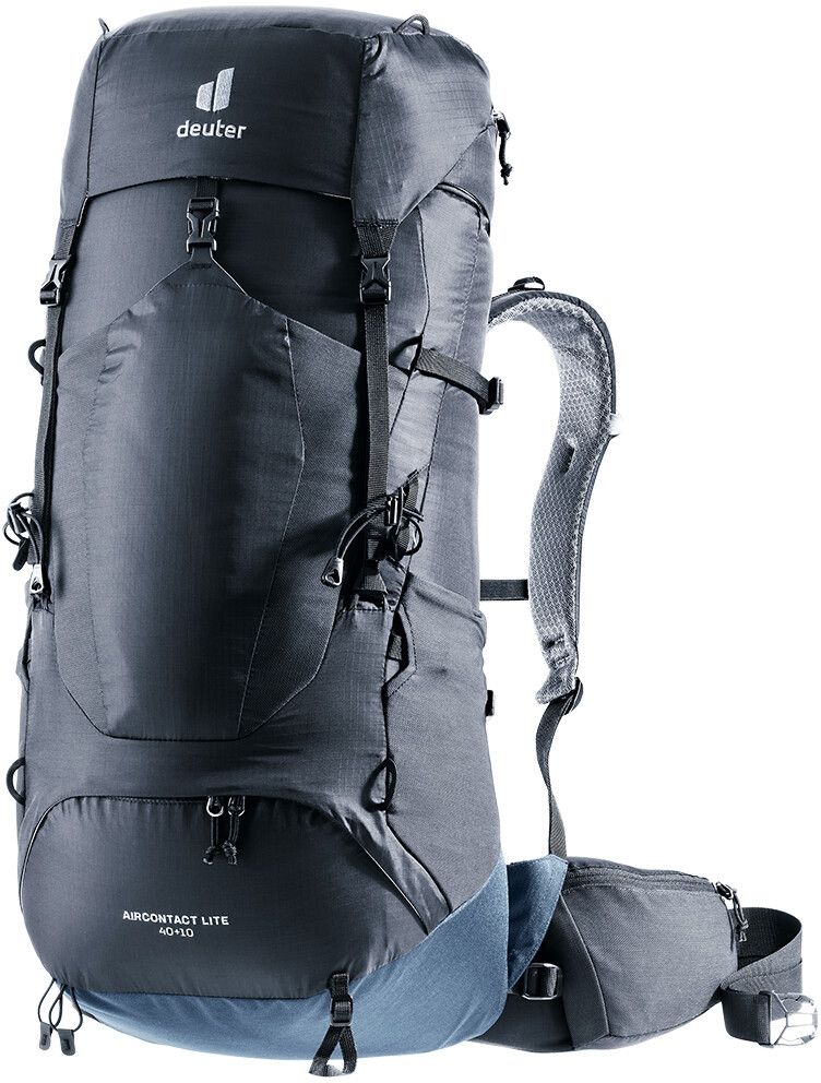 Deuter Aircontact Lite 40 + 10 black - marine Velikost: UNI 4046051148649