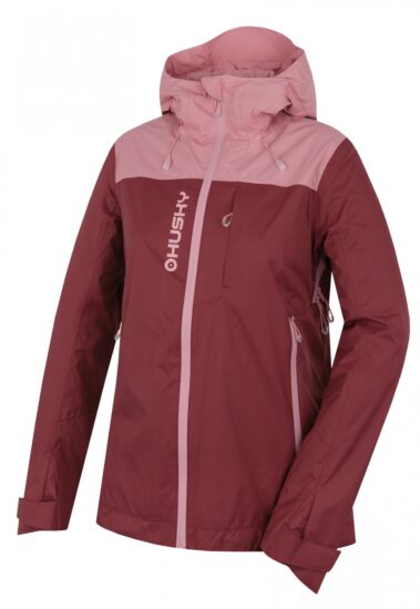Husky Dámská hardshell bunda Nickin L pink Velikost: M