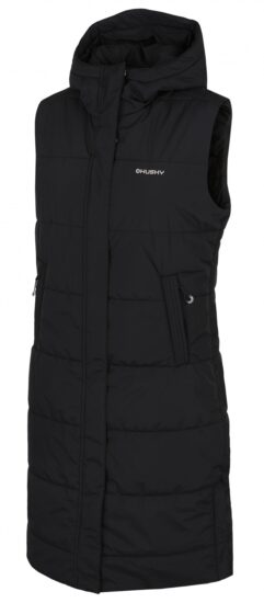 Husky Dámská hardshell vesta Nilo L black Velikost: XL 8592287189902