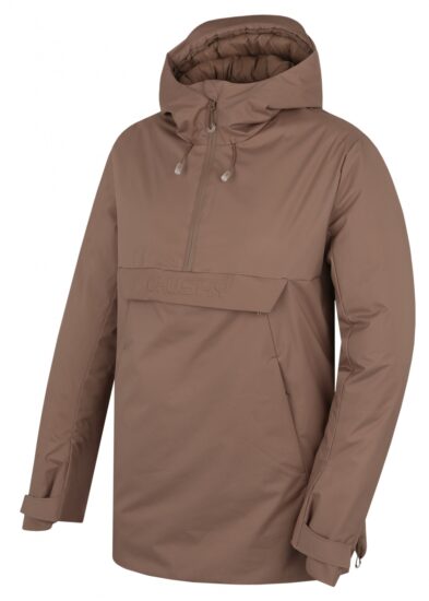 Husky Dámská hardshellová plněná bunda Nesebi L brown Velikost: XL
