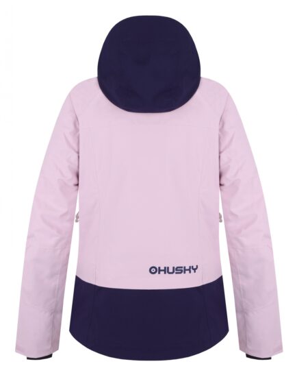 Husky Dámská lyžařská bunda Gambi L pink/blue Velikost: XXL - Obrázek 2