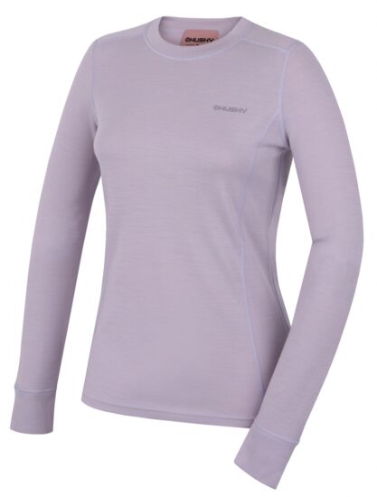 Husky Dámská merino mikina Aron L light purple Velikost: M