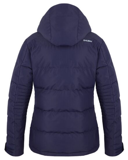 Husky Dámská plněná zimní bunda Norel L dark blue Velikost: XL - plus - Obrázek 2