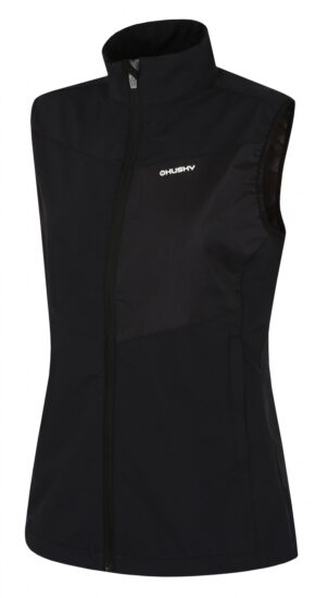 Husky Dámská softshell vesta Salien L black Velikost: M