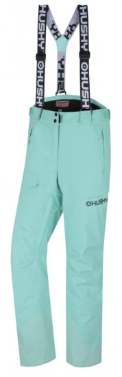 Husky Dámské lyžařské kalhoty Grati L light mint Velikost: XL