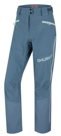 Husky Dámské lyžařské kalhoty Kippe L faded turquoise Velikost: XL