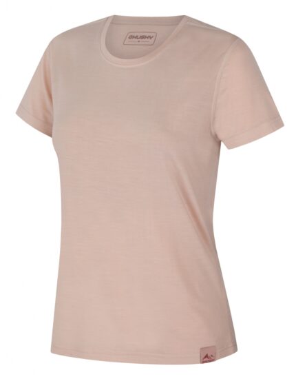 Husky Dámské triko Merla L light pink Velikost: L