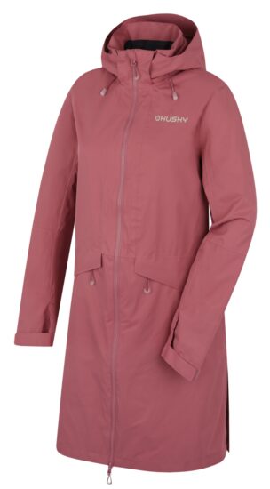 Husky Dámský hardshell kabát Nua L faded pink Velikost: M