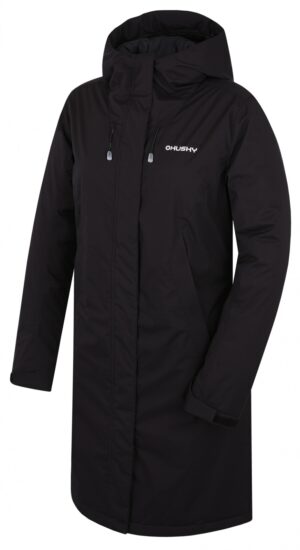 Husky Dámský hardshellový plněný kabát Narvik L black Velikost: XL