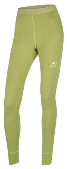 Husky Merino termoprádlo kalhoty Merea L light green Velikost: M