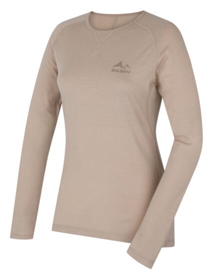Husky Merino termoprádlo triko Merow L beige Velikost: M