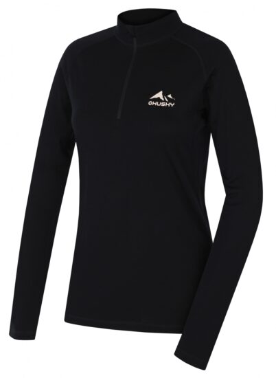 Husky Merino termoprádlo triko Merow Zip L black Velikost: L