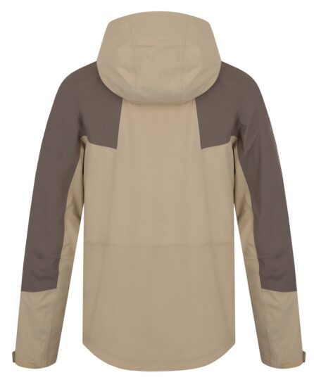 Husky Pánská hardshell bunda Nanola M beige/grey Velikost: XL - Obrázek 2