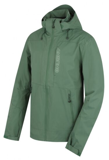 Husky Pánská hardshell bunda Neoni M green Velikost: S