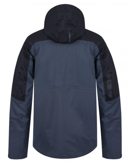 Husky Pánská hardshell bunda Nickin M anthracite/black Velikost: S - Obrázek 2
