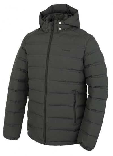 Husky Pánská péřová bunda Donnie M khaki Velikost: XXXL