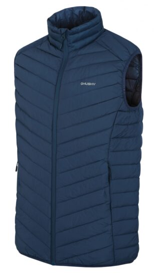 Husky Pánská péřová vesta Dresles M blue Velikost: XXL