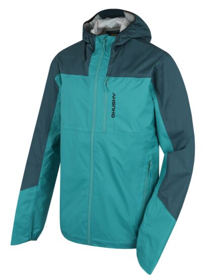 Husky Pánská ultralehká bunda Luma M turquoise Velikost: S