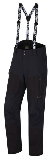 Husky Pánské hardshell kalhoty  Komy M black Velikost: XXL - long
