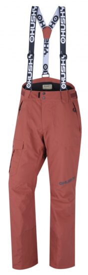 Husky Pánské lyžařské kalhoty Gili M brown Velikost: XL