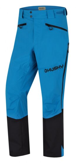 Husky Pánské lyžařské kalhoty Kippe M blue/black Velikost: XXL