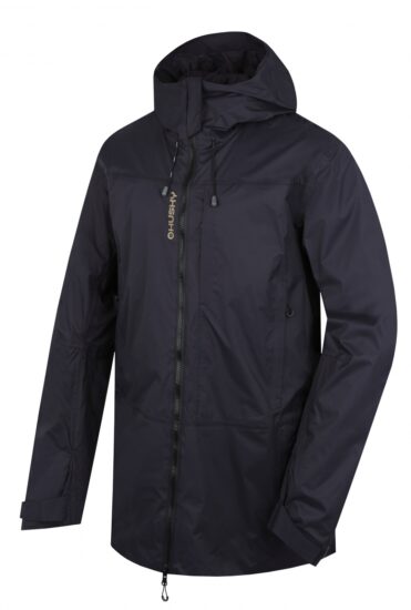 Husky Pánský hardshell kabát Nestia M black Velikost: L
