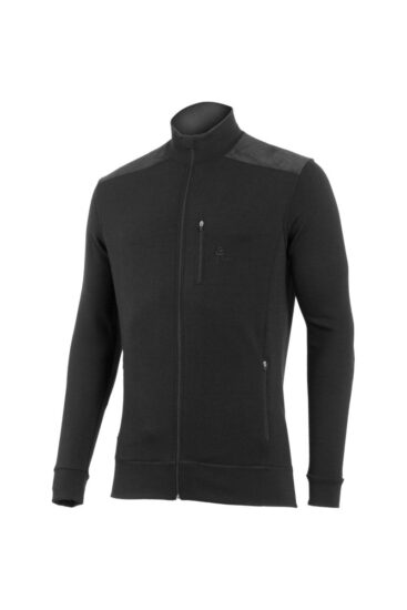 Lasting HUBERT 9090 černá pánská merino mikina Velikost: L