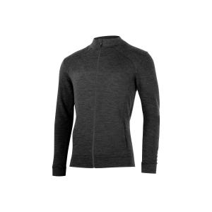 Lasting SARMIN 8168 šedá pánská merino mikina Velikost: XL
