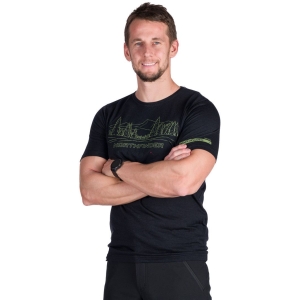 Northfinder merino OLEK pánské triko  black TR-5007OR-269 Velikost: L 8584153609577