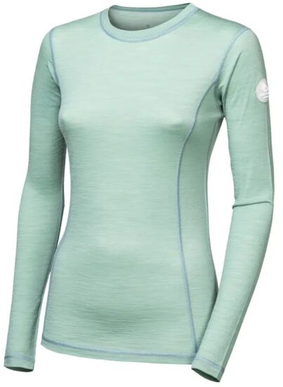 SENSOR MERINO AIR dámské triko dl.rukáv basil green Velikost: M