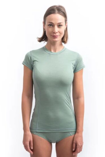 SENSOR MERINO AIR dámské triko kr.rukáv basil green Velikost: XL - Obrázek 2