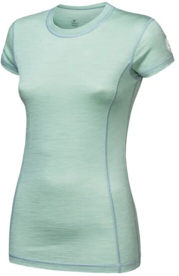 SENSOR MERINO AIR dámské triko kr.rukáv basil green Velikost: XL